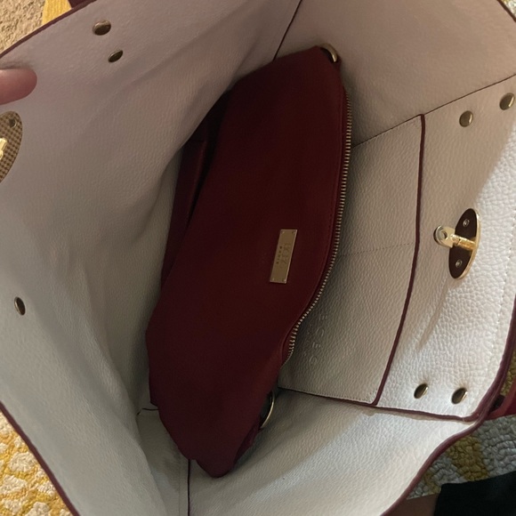 NWT BCBG red leather bag bundle - Picture 4 of 7